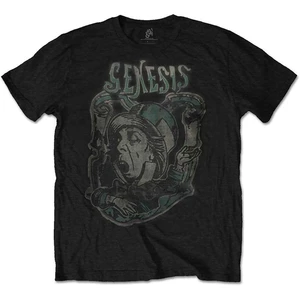 Genesis Mad Hatter 2 Black-Graphic L Music T-Shirt