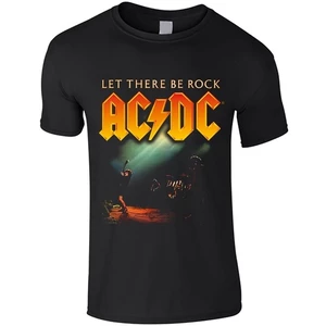 AC/DC Let There Be Rock Negru 2XL Tricou cu temă muzicală