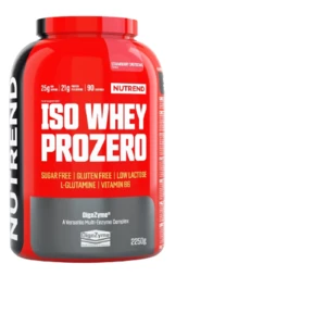 Nutrend ISO Whey ProZero 2250 g variant: jahodový cheesecake