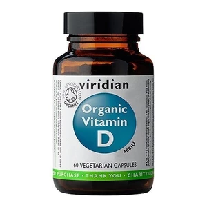 Viridian Vitamin D Organic 60 caps