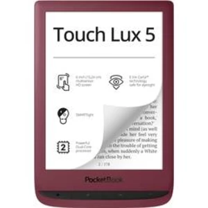 E-book POCKETBOOK 628 Touch Lux 5, Red