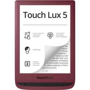 E-book POCKETBOOK 628 Touch Lux 5, Red