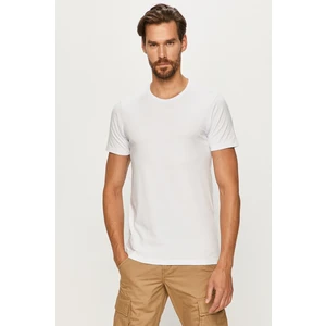 Jack&Jones Pánské triko JJEBASIC O-NECK TEE 12058529 OPTICAL WHITE S