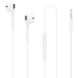 Headset Apple EarPods MNHF2ZM, biela