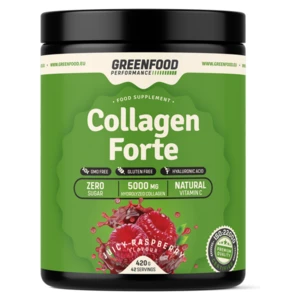 GreenFood Performance Collagen Forte raspberr 420g