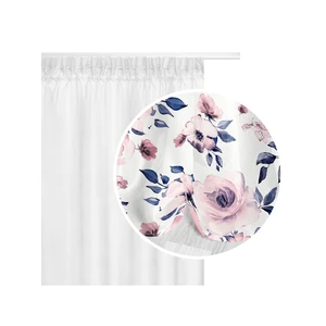 Edoti Curtain with roses Rosally 140x250 A491