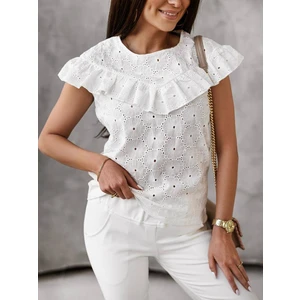 Blouse white Cocomore amgBL925a.R01