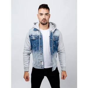 Man ́s denim jacket GLANO - blue