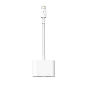 IPhone audio kabel/nabíjecí kabel Belkin F8J198btWHT, bílá