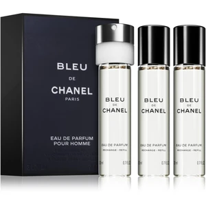 Chanel Bleu de Chanel parfémovaná voda pro muže 3 x 20 ml