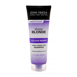 John Frieda Sheer Blonde Violet Crush tónovací šampón pre blond vlasy 250 ml