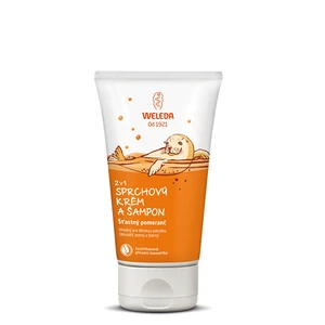 Weleda Sprchový krém a šampon 2 v 1 Šťastný pomeranč 150 ml