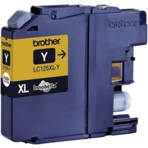 Brother inkoustová kazeta lc-125xly originál žlutá lc125xly