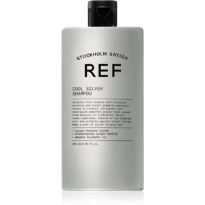 REF Cool Silver Shampoo szampon neutralizujący do włosów siwych i platynowego blondu