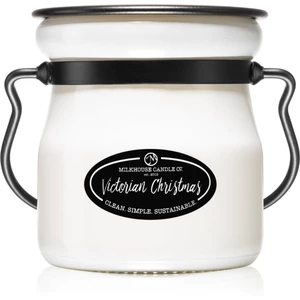 Milkhouse Candle Co. Creamery Victorian Christmas vonná svíčka Cream Jar 142 g