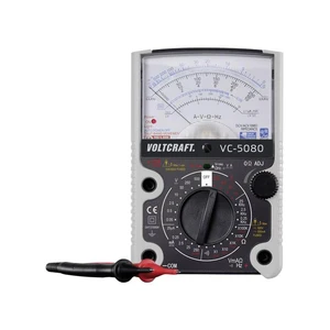 Analogový multimetr Voltcraft VC-5080, 500 V, 3 roky záruka
