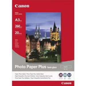 Fotografický papier Canon Photo Paper Plus Semi-gloss SG-201 1686B026, A3, 20 listov, hodvábne lesklý