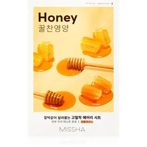 Missha Airy Fit Honey rozjasňující plátýnková maska 19 g