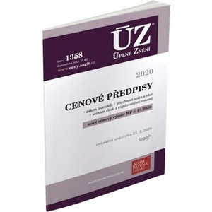 ÚZ 1358 Cenové předpisy