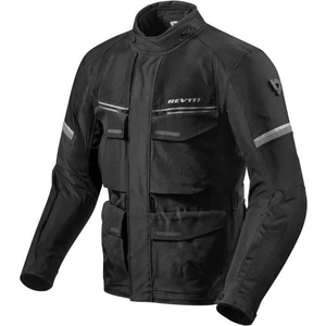 Rev'it! Outback 3 Black-Silver 2XL Textile Jacket