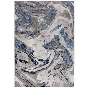Niebiesko-szary dywan Flair Rugs Marbled, 160x230 cm