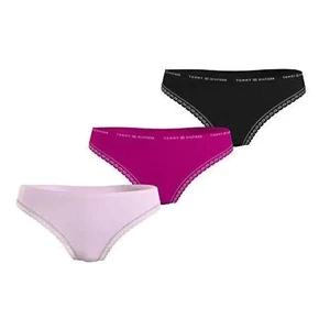 Tommy Hilfiger 3 PACK - dámske nohavičky Bikini UW0UW02825-0XF L