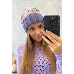 Women's cap Feba K330 purple
