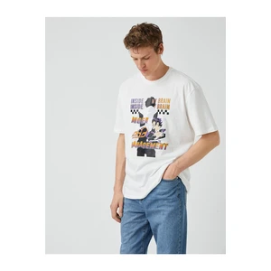Koton T-Shirt - White - Fitted
