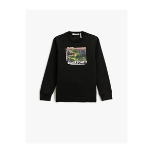 Koton Sweatshirt - Black - Regular