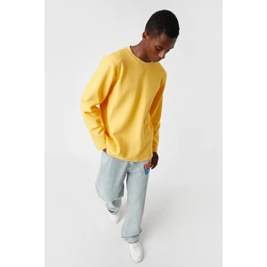 Koton Sweatshirt - Gelb - Regular fit
