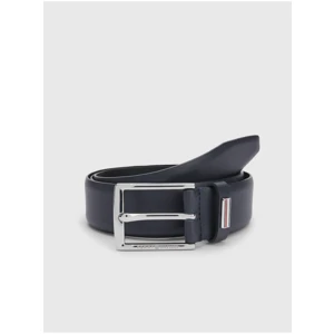 Black Men's Leather Belt Tommy Hilfiger - Men's