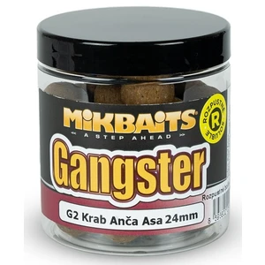 Mikbaits rozpustné boilies gangster g2 krab ančovička asa 250 ml - 24 mm