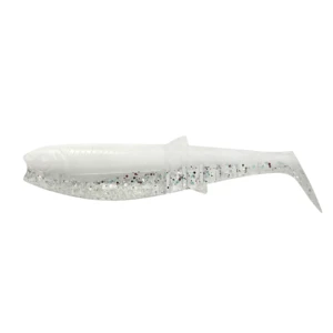 Savage gear gumová nástraha cannibal shad white flash - 12,5 cm 20 g