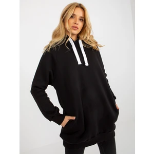 Women's Long Sweatshirt - Black