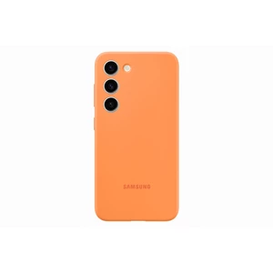 Samsung silikonový zadní kryt pro Samsung Galaxy S23, oranžová