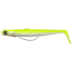 Savage gear gumová nástraha sandeel v2 wl sinking lemon back 2+1 - 11,5 cm 22 g