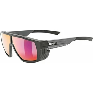 UVEX MTN Style P Black/Grey Matt/Polarvision Mirror Red