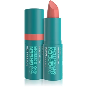 Maybelline Green Edition krémová rtěnka s hydratačním účinkem odstín 013 Shell 3,4 g