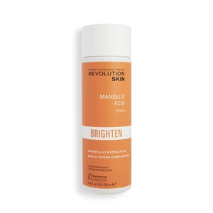 Revolution Skincare Brighten Mandelic Acid jemné exfoliační tonikum pro vyhlazení pleti a minimalizaci pórů 200 ml