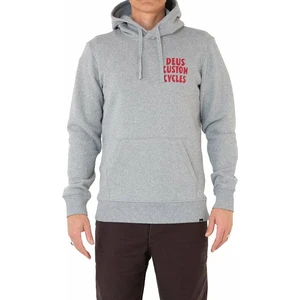 Deus Ex Machina Illusions Hoodie Grey Marle 2XL Sweatshirt