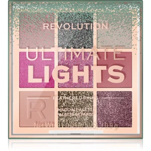 Makeup Revolution Ultimate Lights paletka očných tieňov odtieň Pinks 8,1 g