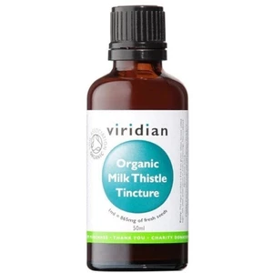 Viridian Milk Thistle Tincture Organic (Ostropestřec mariánský tinktura Bio) 50 ml