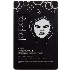 Rodial Snake Oxyganating & cleansing bubble mask čisticí a detoxikační maska s aktivním uhlím 1 ks