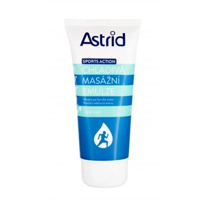 Astrid Sports Action Cooling Massage Emulsion 200 ml masážní přípravek pro ženy