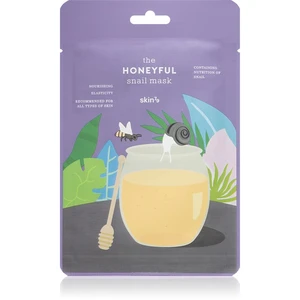 Skin79 Snail The Honeyful vyživující plátýnková maska se šnečím extraktem 20 g