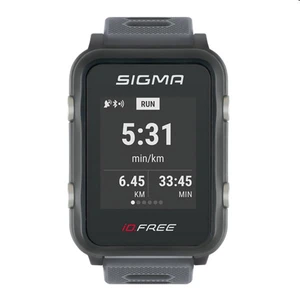 Sigma Pulsmetr iD.FREE Grey 24100