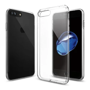 Spigen Liquid Crystal tok for Apple iPhone 7 Plus és iPhone 8 Plus, Crystal Clear
