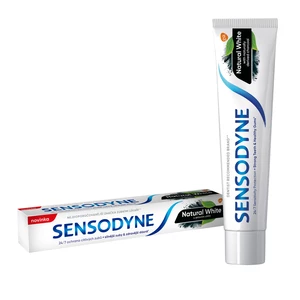 Sensodyne Natural White přírodní zubní pasta s fluoridem 75 ml