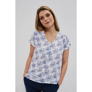 Patterned shirt blouse