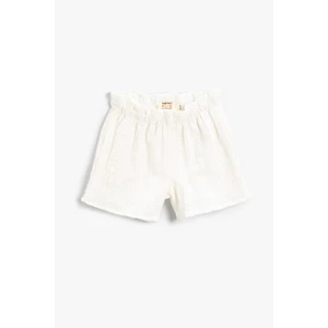 Koton Basic Textured Shorts Cotton